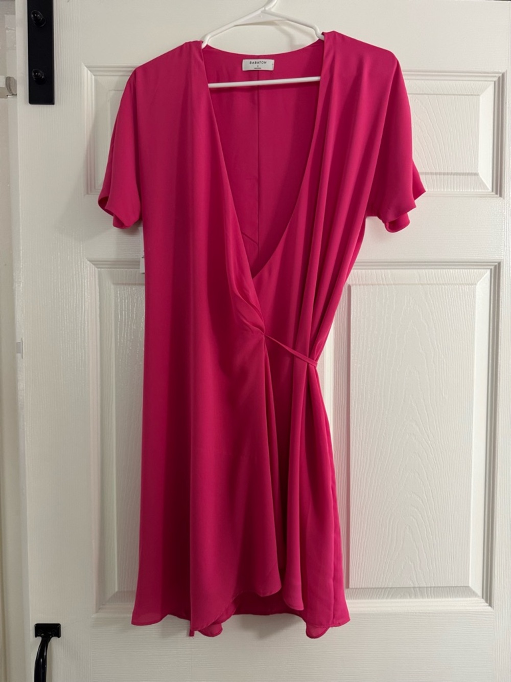 Babaton Wallace Wrap Dress NWT